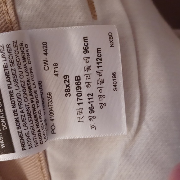 Levi's Carpenter pants men's size 38x29 new - Picture 4 of 6